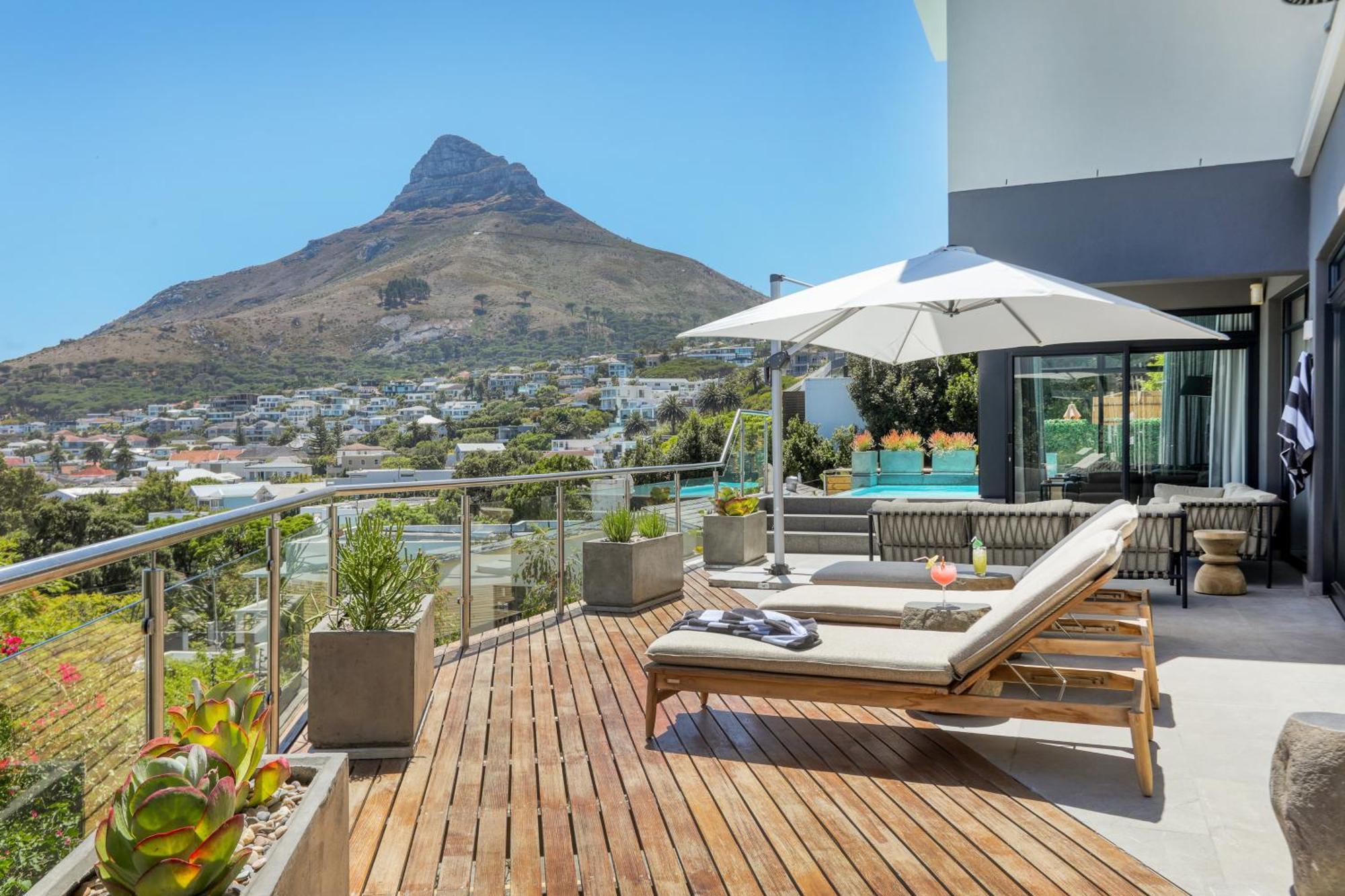 Villa Vista Del Mare Camps Bay - 3 Min Walk To Beach, Pool, View Cape Town