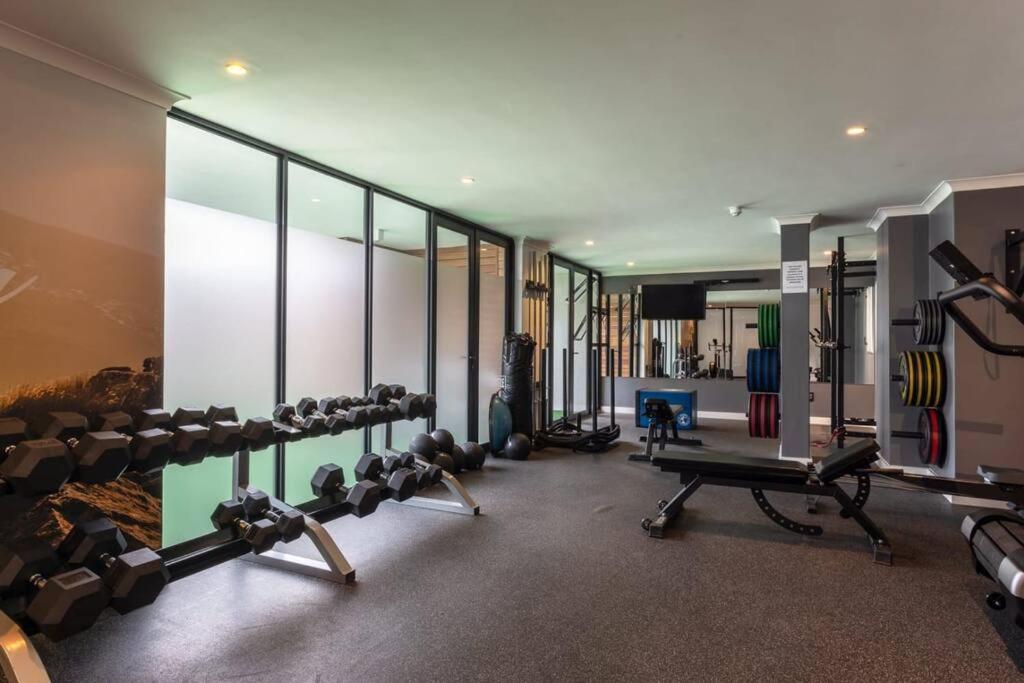 Rooftop Pool Patio & Gym