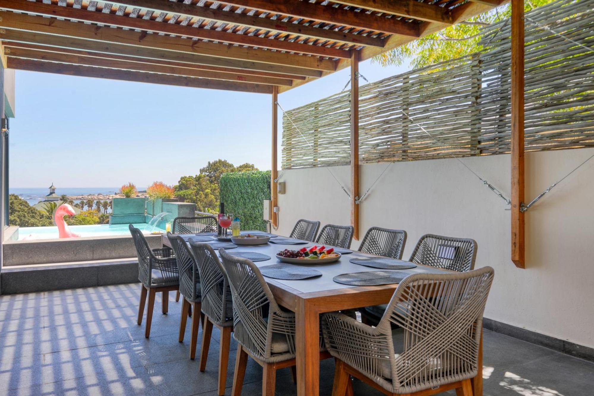 Vista Del Mare Camps Bay - 3 Min Walk To Beach, Pool, View Pousada *