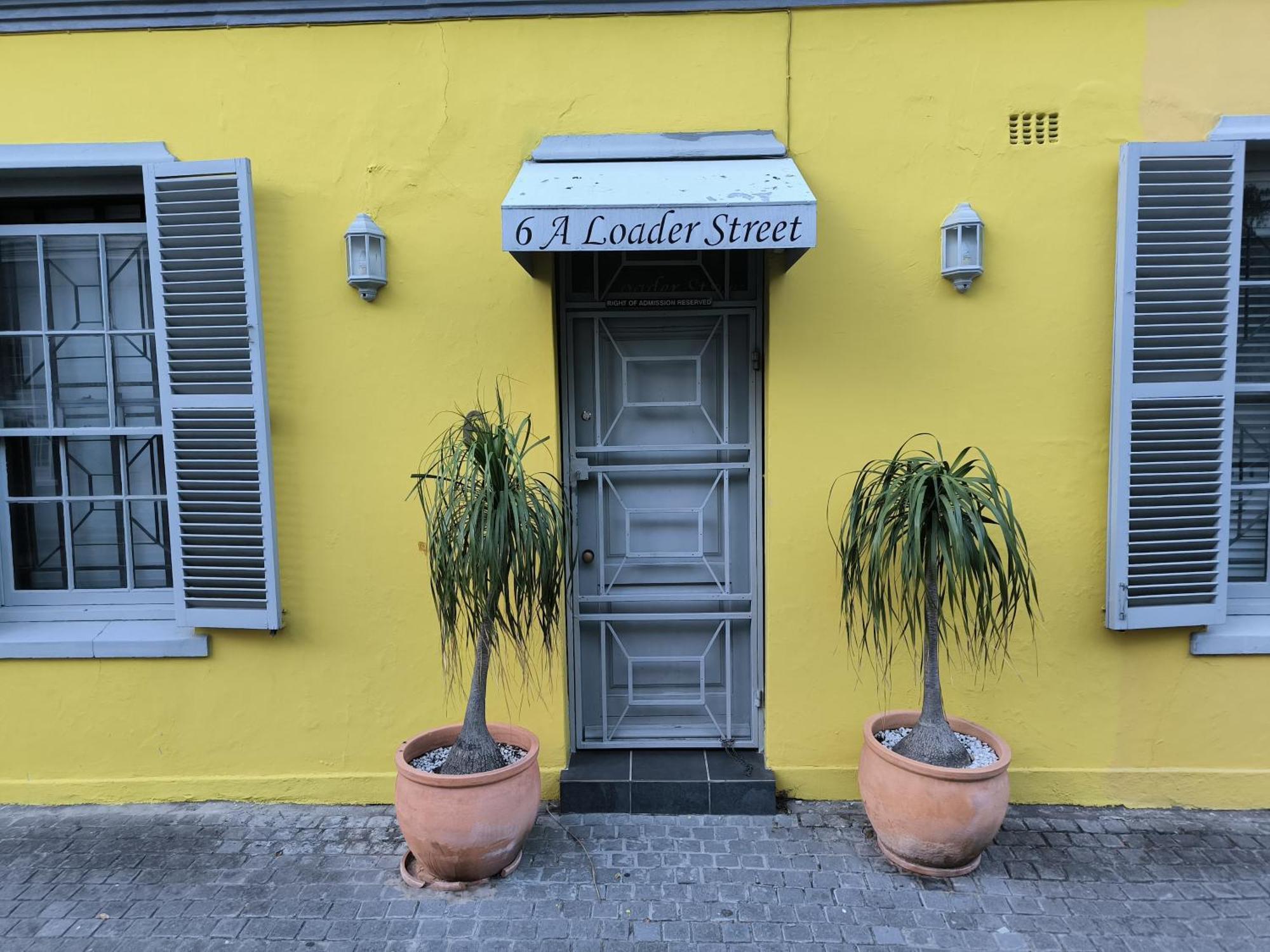 Yellow Townhouse De Waterkant Cape Town